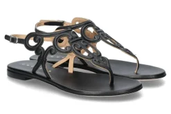 Damen Unützer Sandale MOUSSE NAPPA- black/schwarz