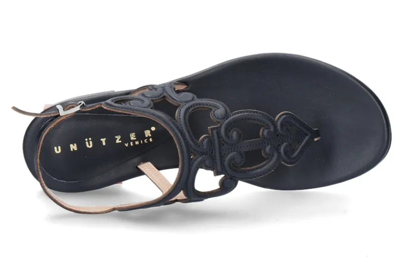 Damen Unützer Sandale MOUSSE NOTTE- dunkelblau