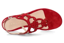 Damen Unützer Sandale VELOUR ROSSO