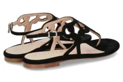 Damen Unützer Sandale VELOURS NERO (36½)