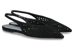 Damen Unützer Slingballerina CAMOSCIO 10- black