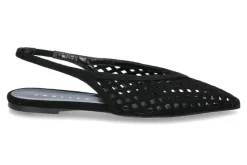 Damen Unützer Slingballerina CAMOSCIO 10- black