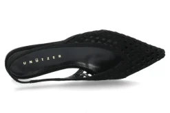 Damen Unützer Slingballerina CAMOSCIO 10- black