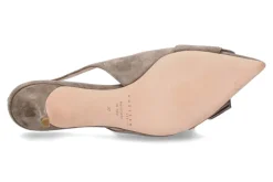 Damen Unützer Slingpumps CAMOSCIO 87 TAUPE