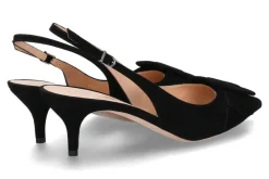 Damen Unützer Slingpumps CAMOSCIO NERO (41)