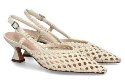 Damen Unützer Slingpumps NAPPA CHALK