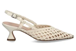 Damen Unützer Slingpumps NAPPA CHALK