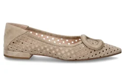 Damen Unützer Slipper CAMOSCIO 68 SABBIA