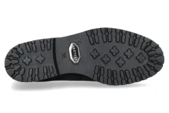 Damen Unützer Slipper gefüttert VELOUR NERO