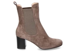 Damen Unützer Stiefelette CAMOSCIO 9582 TAUPE (38)