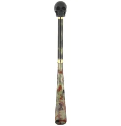 Damen Utile4 Schuhanzieher SKULL BLACK MATT