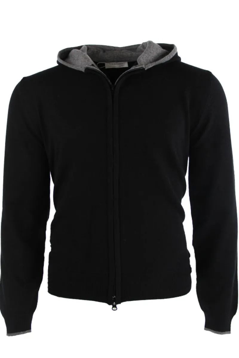 Damen Vadrony Jacke GIACCA CACHEMIRE BLACK GREY (L)