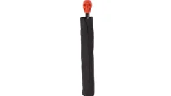 Damen Walking Sticks Regenschirm ORANGE SKULL BLACK