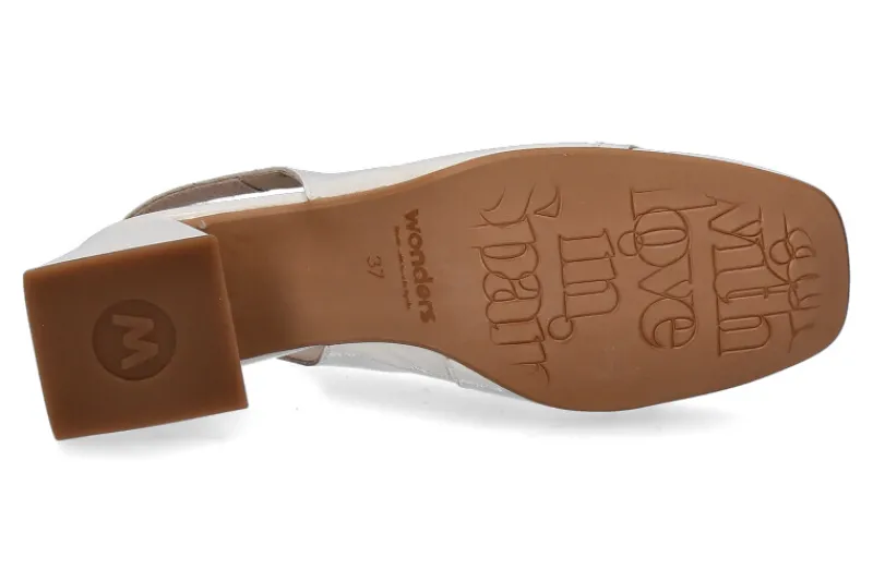 Damen Wonders Slingpumps JAZMIN menorca offwhite