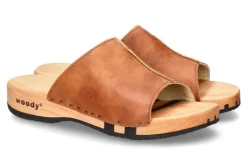Damen woody Holzpantolette ANJA NAPPA SAFOR